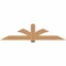 Ekena Millwork Redmond Smooth Timber Gable Bracket, Western Red Cedar, 84"W x 21"H x 5 1/2"D x 5 1/2"F, 6/12 Pitch GBW084X21X0606RED00SWR - alternate 1